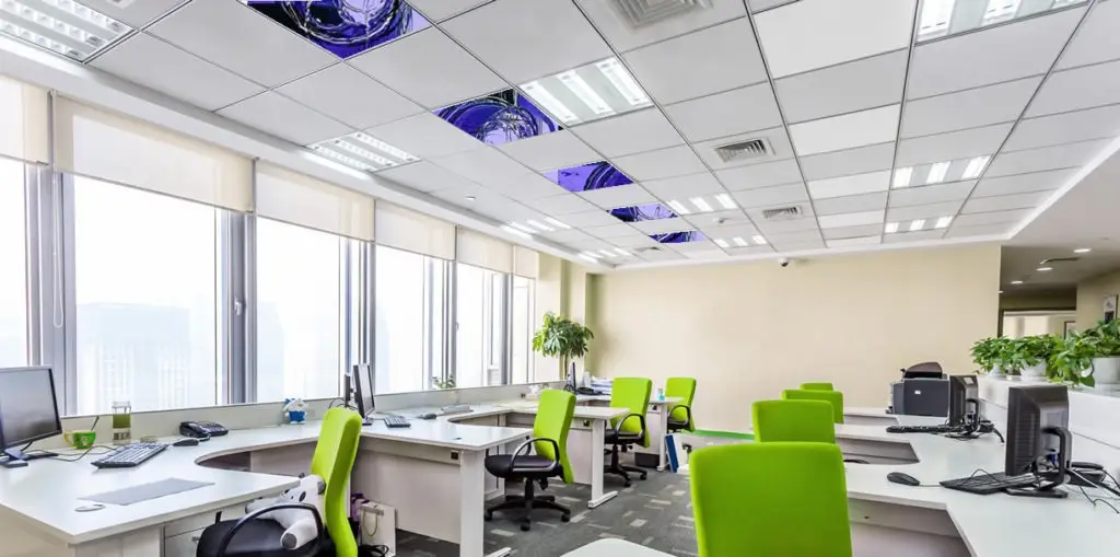 verwarming op kantoor