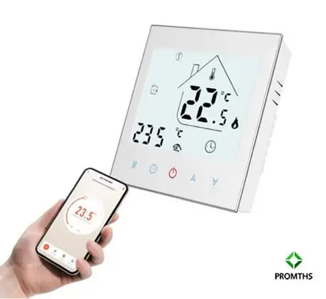 vloerverwarminsmat - thermostaat wifi