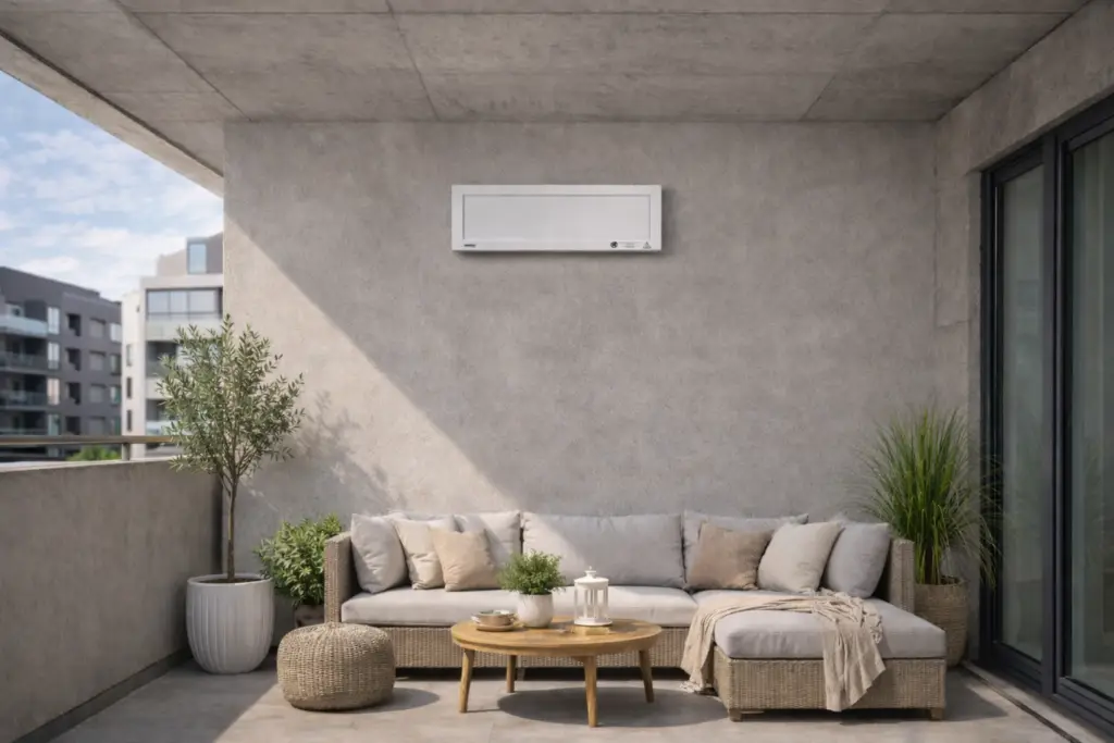 JustHeat infrarood straler balcon