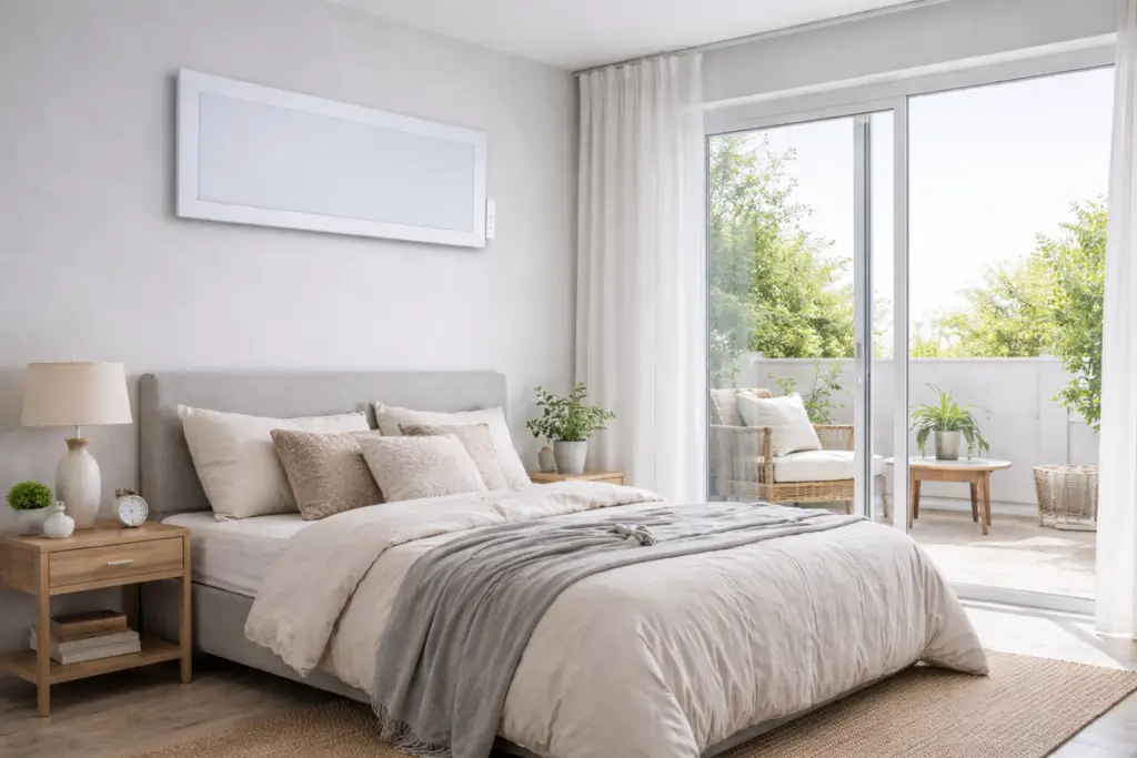 infrarood verwarming slaapkamer