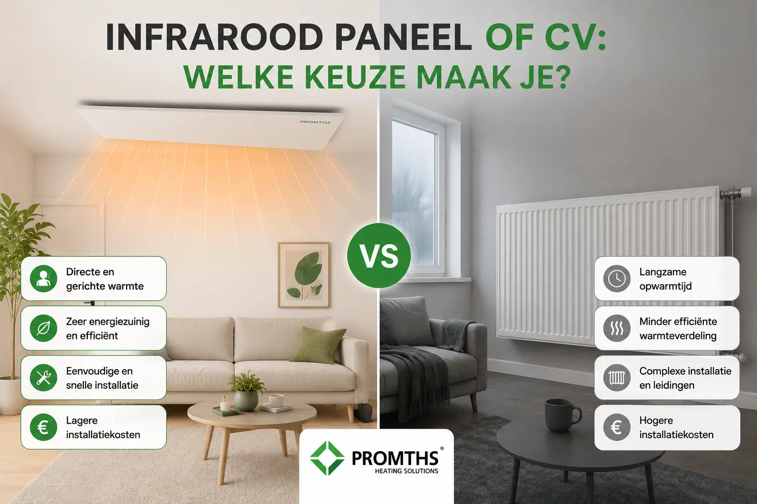 Infrarood vs cv