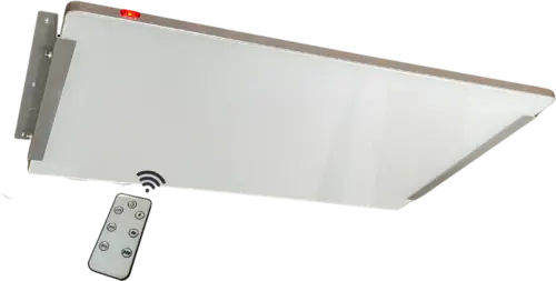 buroverwarming infrarood met afstandsbediening remote
