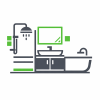 icon badkamer