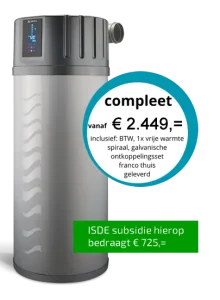 warmtepompboiler Orca Zeus Plus