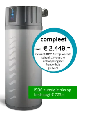 warmtepompboiler Orca Zeus Plus